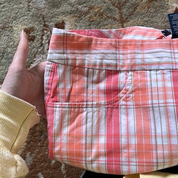 Izod Plaid Colorful Shorts Size 14 - Picture 2 of 6